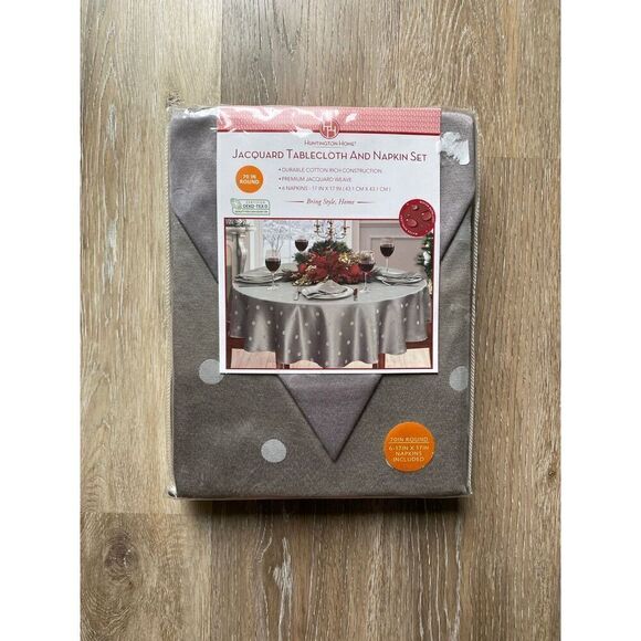 Huntington Home Napkin and Tablecloth set - Picture 4 of 4